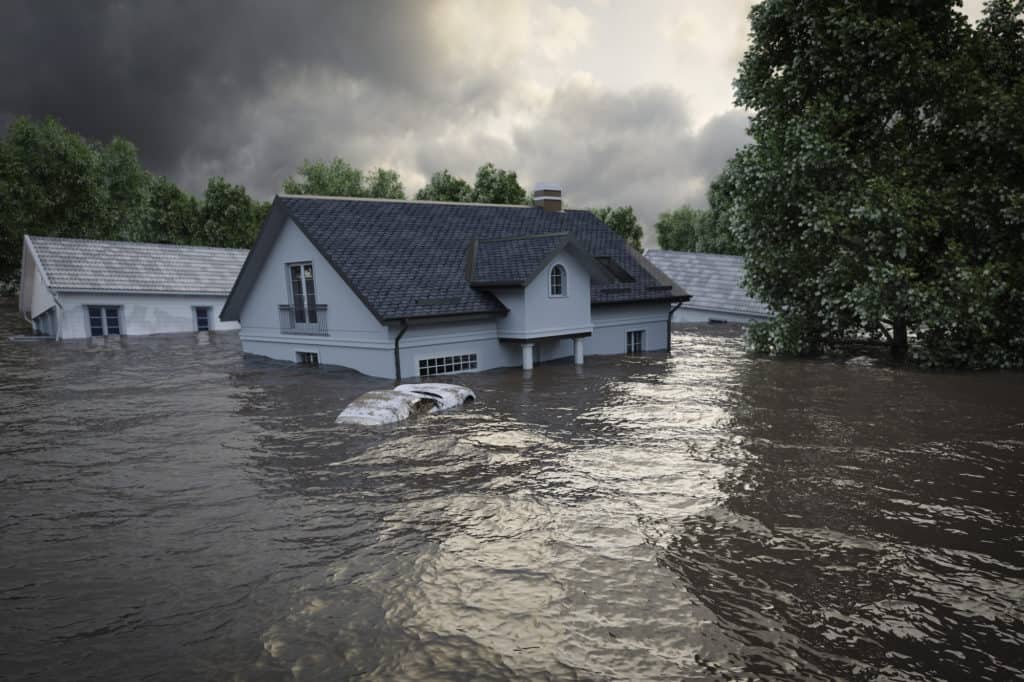 Someone's flooded house is a right time to say sorry